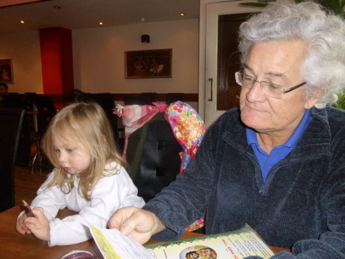 Violet  and Grandad
