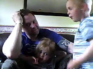 A bit fuzzy! Scarlet, Jack and Torin