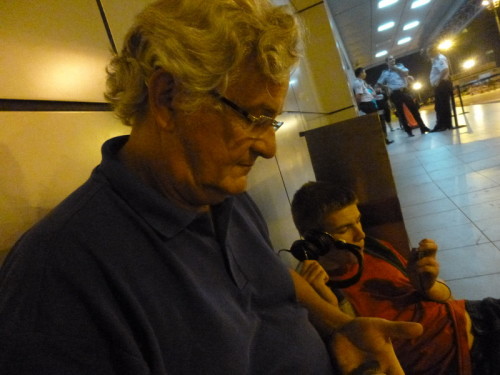 Waiting at Ercan Airport!