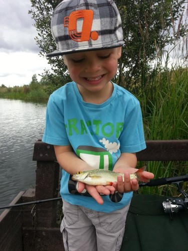 Jack's first fish!!
