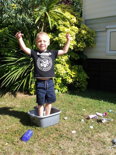 Jack enjoying himself!