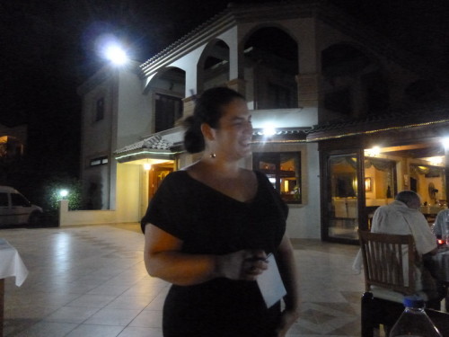 Our charming hostess!
