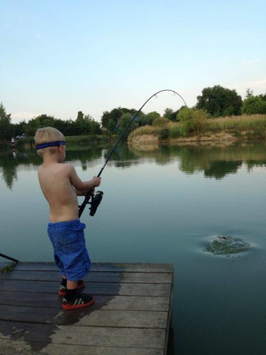 "It's a big one dad"