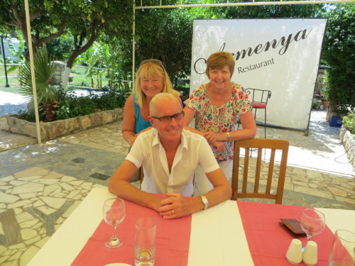 Marion, Kenny and I